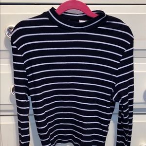 Long Sleeve High Neck Shirt